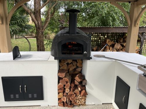 JA70 Tiled Preassembled Pizza Oven - Image 21