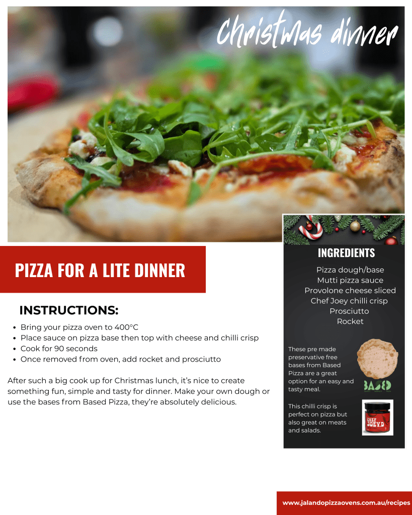 Rocket and prosciutto pizza - 2