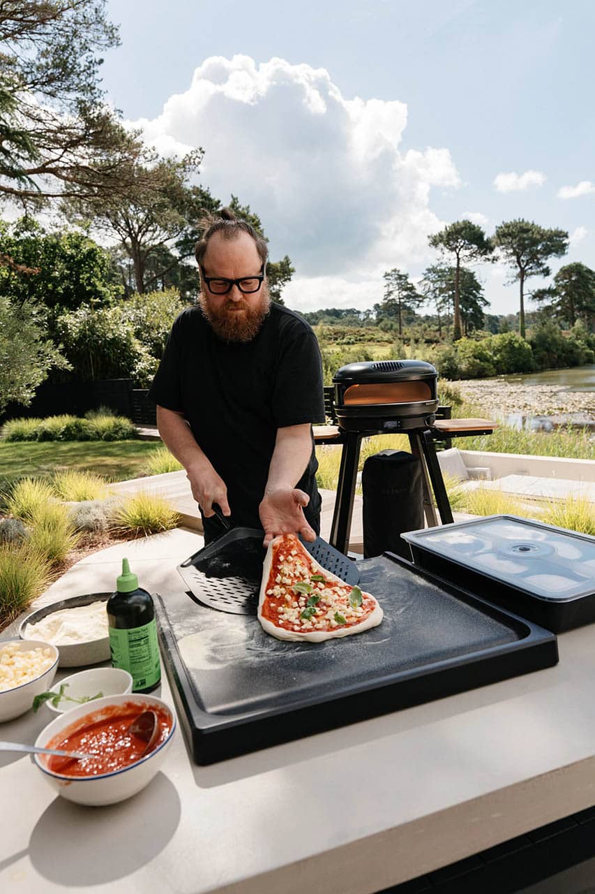 Gozney pizza prep board