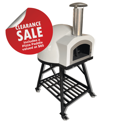 JA70 Fibreglass Pizza Oven with Stand & Wheels (2 Colours)