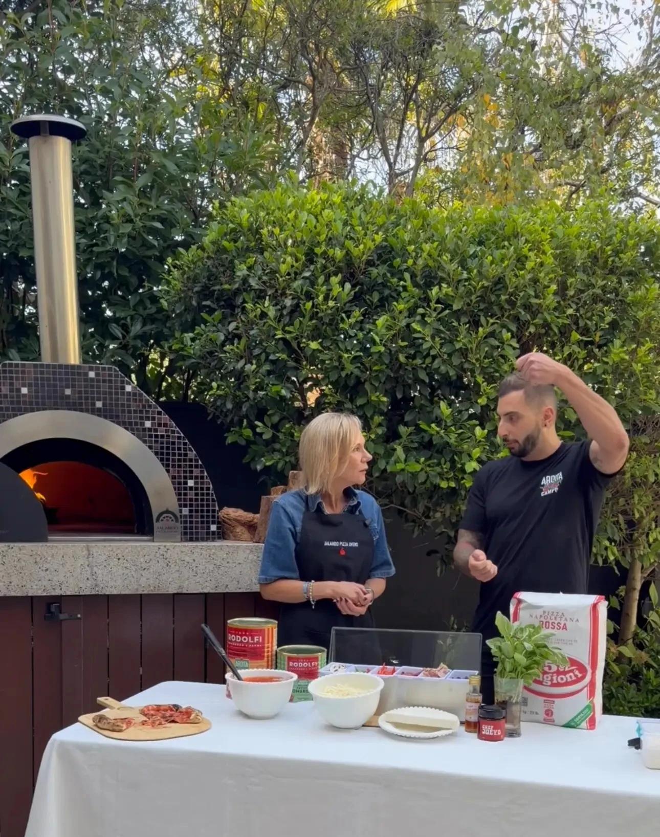 Pizza filming day cheese images 3 Strechiness of cheese