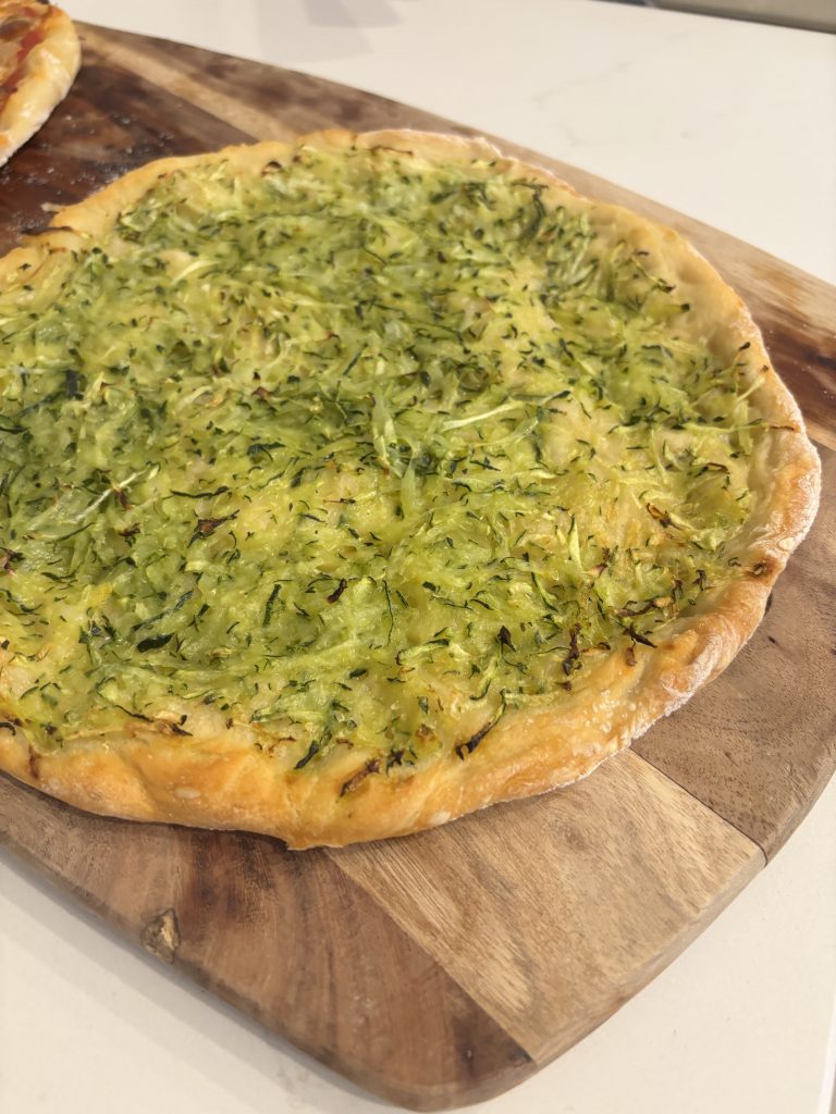 Easy Zucchini pizza - 1