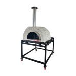 woodfired pizza oven on stand