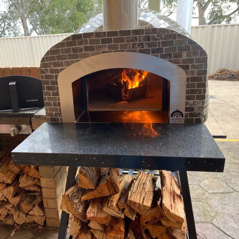 ja70 tiled prebuilt pizza oven